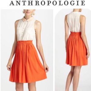 Anthropologie Postmark Collared Dress